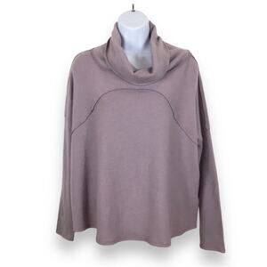 JOLIE Fleece Cowl Neck Sweatshirt Super Soft size M